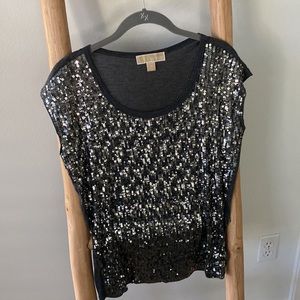 S Charcoal Michael Kors top